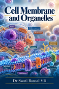 Cell Membrane and Organelles chapter cover by Dr Swati Bansal MD