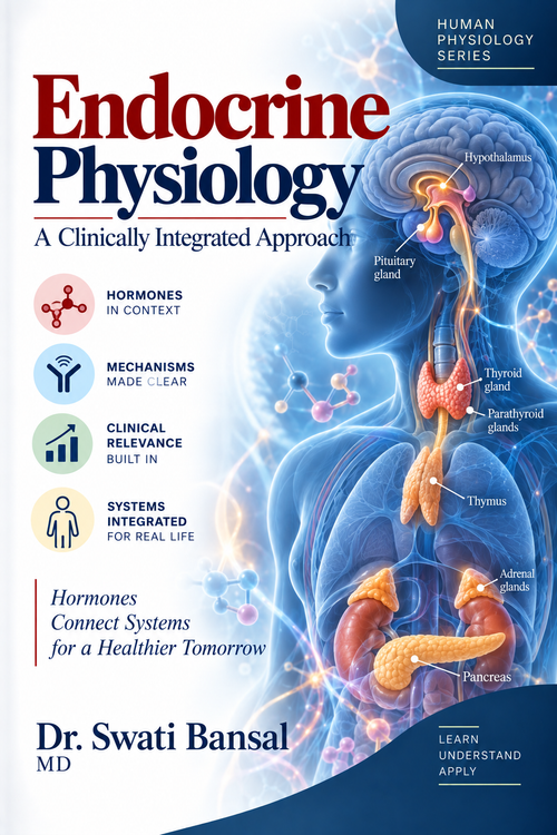 Cover of Endocrine Physiology: A Clinically Integrated Approach by Dr. Swati Bansal
