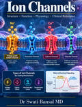 Ion Channels chapter cover by Dr Swati Bansal MD