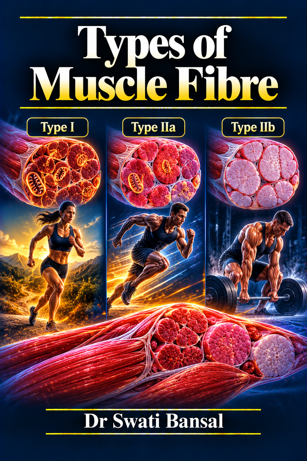 Types of Muscle Fibre | Nerve Muscle Physiology Dr Swati Bansal